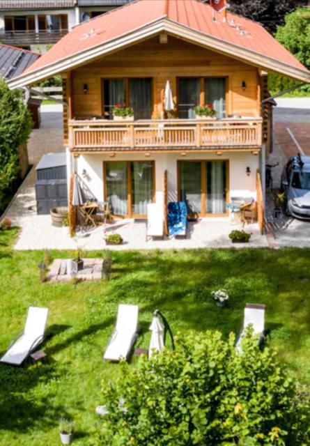 Landhaus Trinis - Gaestezimmer - Bad - Bett - Kleine Kaffee - Tee-Theke Mit Kuehlschrank - Parkplatz Villa Rottach-Egern Luaran gambar