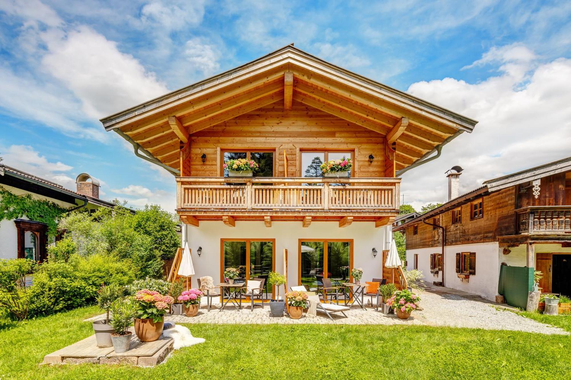 Landhaus Trinis - Gaestezimmer - Bad - Bett - Kleine Kaffee - Tee-Theke Mit Kuehlschrank - Parkplatz Rottach-Egern Luaran gambar